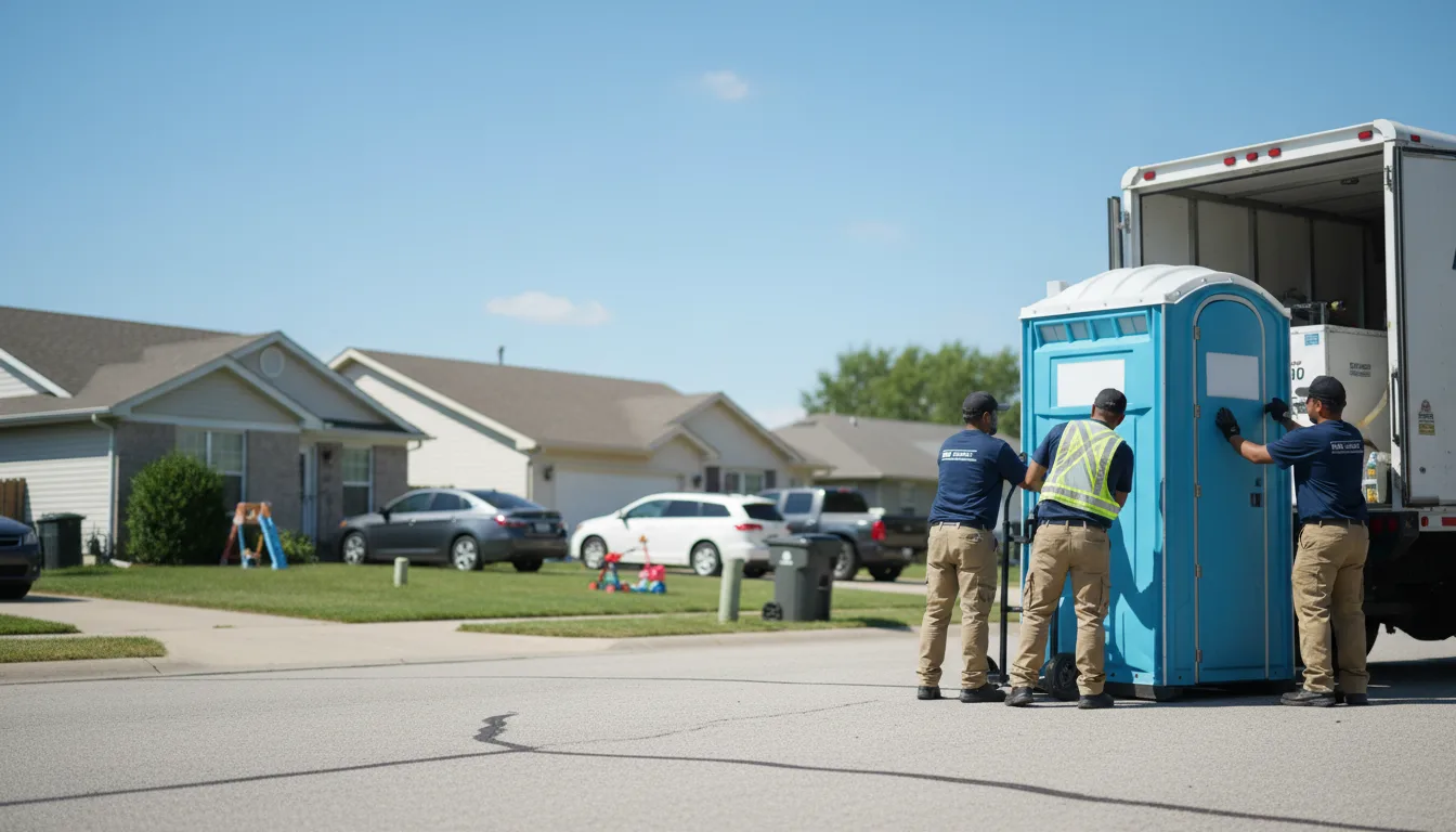 Standard Porta Potty Rentals in Oak Forest, IL near me